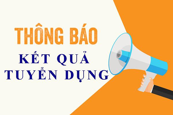 Thông báo về kết quả tuyển dụng viên chức năm học 2025-2026